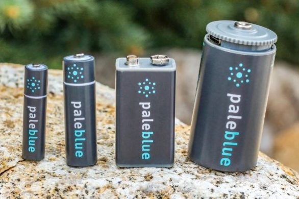 Piles rechargeables Pale Blue.
