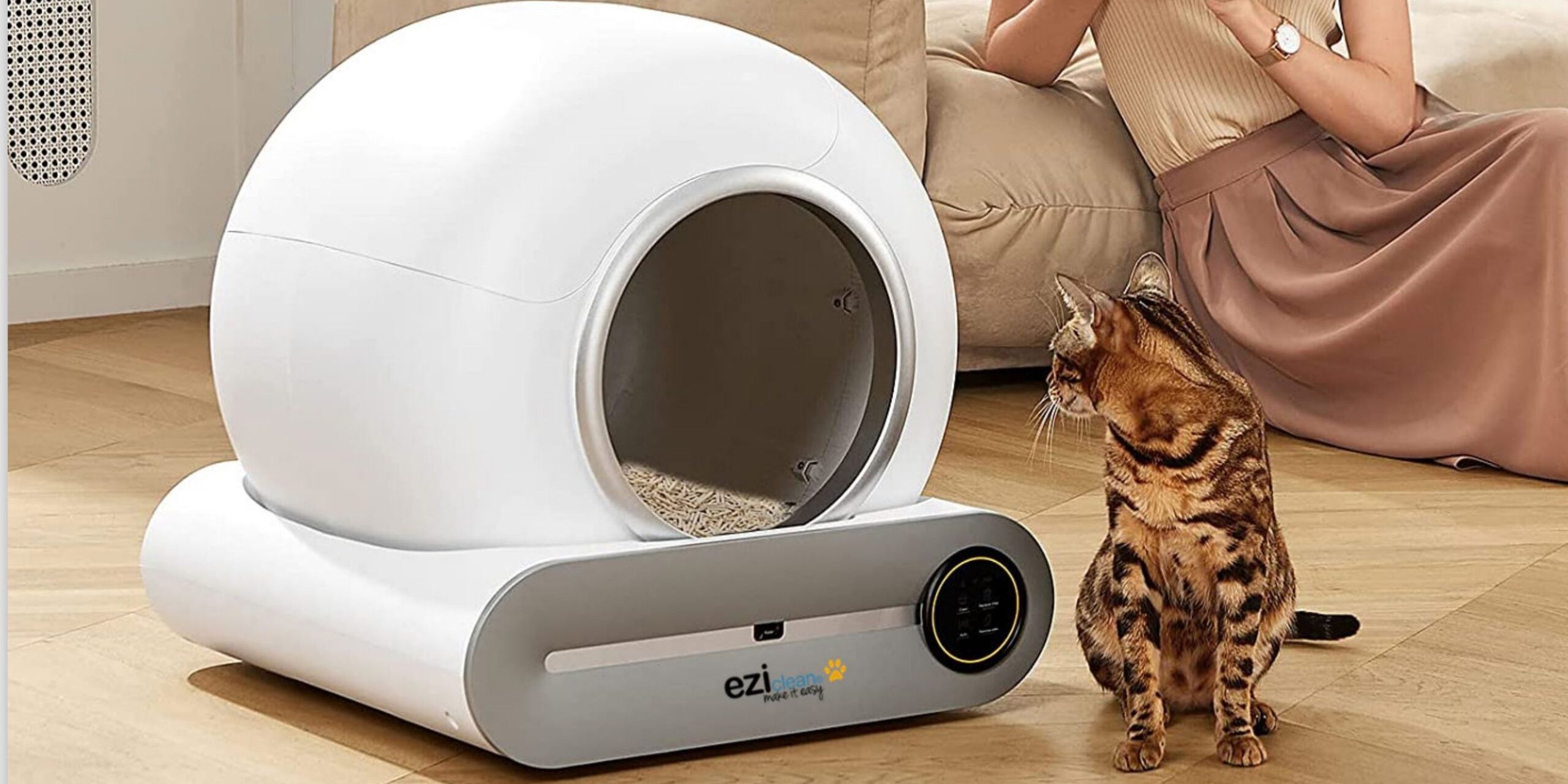 La litière robot EZIclean Catbot K8i