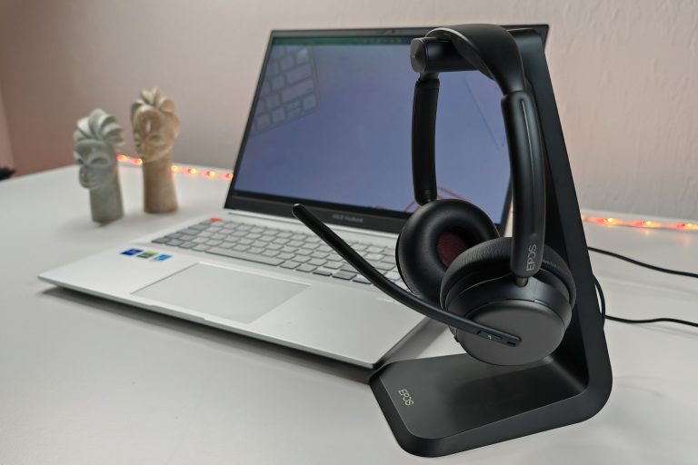 Le casque Epos Impact 1000 (Crédit photo : Objets du Futur)