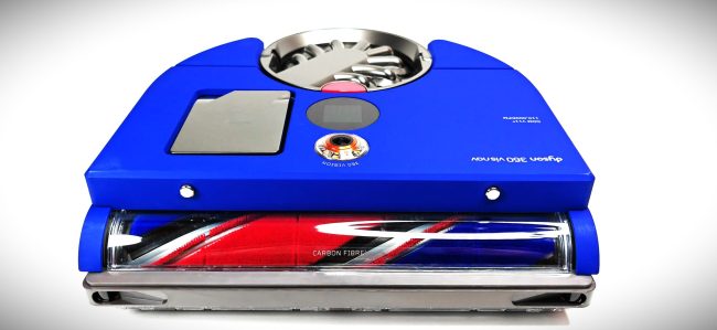 L’aspirateur robot Dyson Vis Nav. (Photo Objets du Futur.) L'aspirateur robot Dyson Vis Nav. (Photo Objets du Futur.)