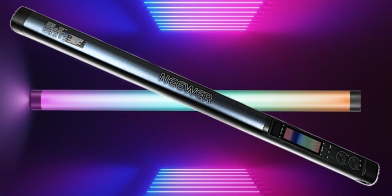 La barre lumineuse TL60 LED RGBWW de Neewer. (Photo Objets du Futur) La barre lumineuse TL60 LED RGBWW de Neewer. (Photo Objets du Futur)