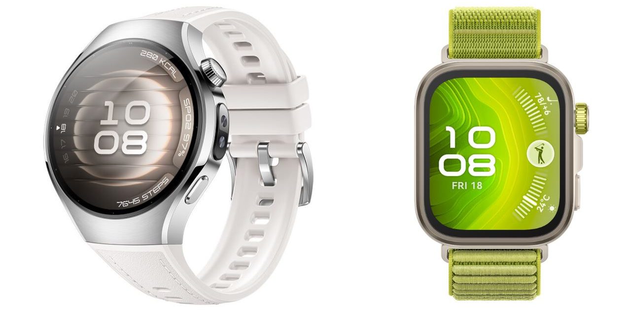 Les nouvelles smartwatch Huawei Watch 5 et Huawei Watch Fit 4 Pro. Les nouvelles smartwatch Huawei Watch 5 et Huawei Watch Fit 4 Pro.