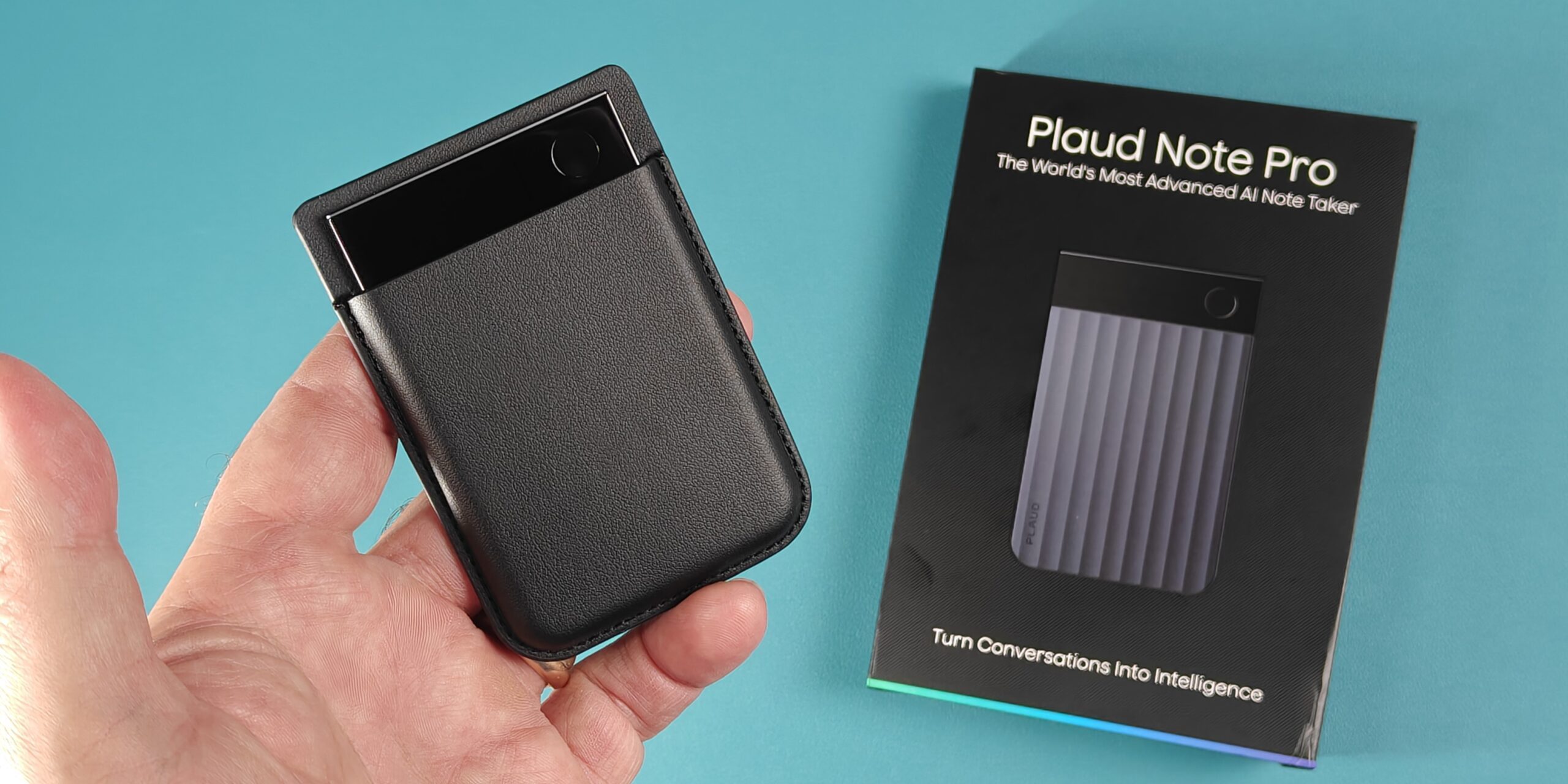 Plaud Note Pro un assistant IA indispensable. (Photo Objets du Futur)