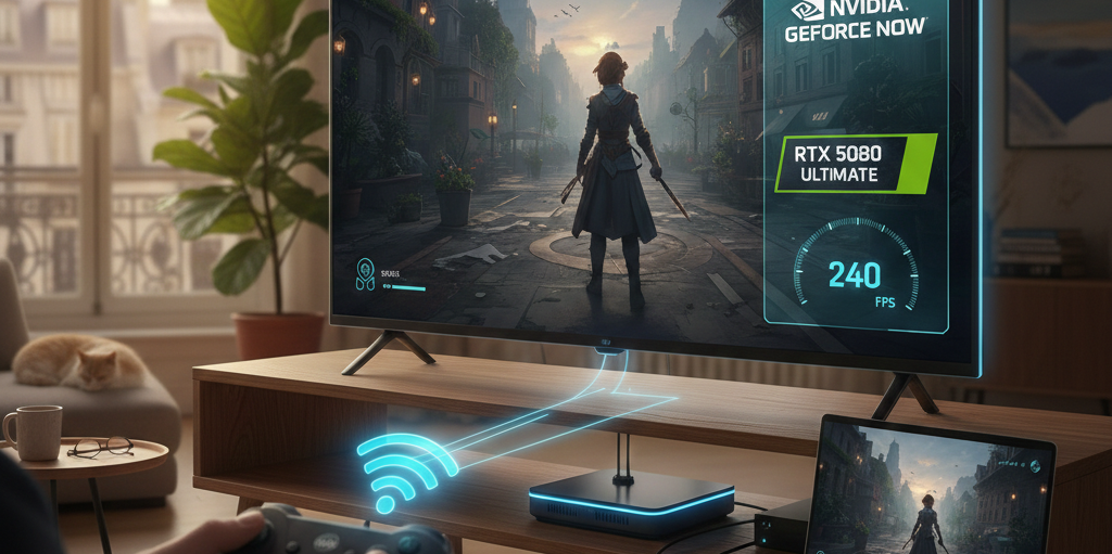 Toute la puissance de nVidia à travers le Wi-Fi.