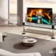 Le téléviseur LG OLED evo W6