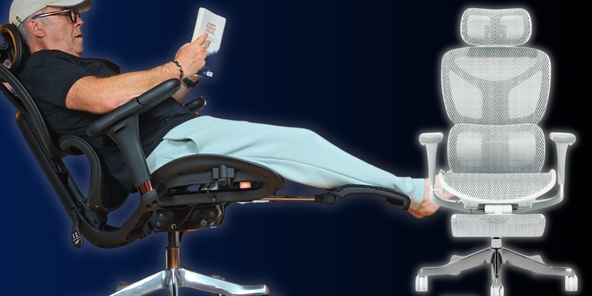 Le fauteuil de bureau ergonomique Welax S9 Pro. (Photo Objets du Futur)