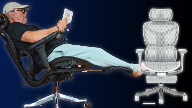 Le fauteuil de bureau ergonomique Welax S9 Pro. (Photo Objets du Futur) Le fauteuil de bureau ergonomique Welax S9 Pro. (Photo Objets du Futur)