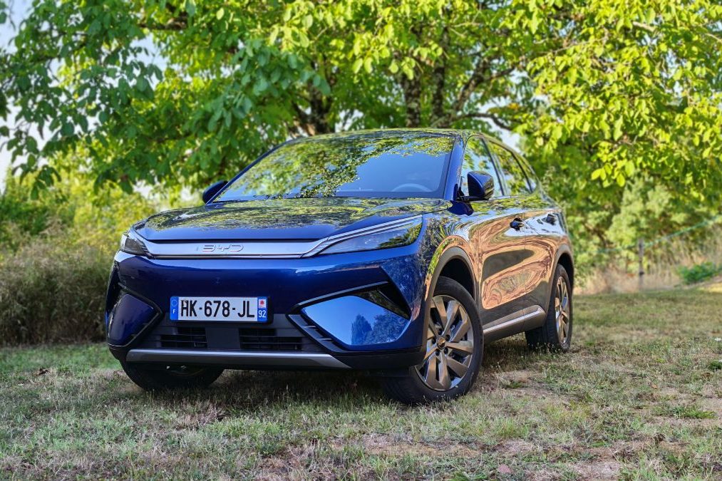 Le BYD Atto 3 Evo. (Photo Objets du Futur)