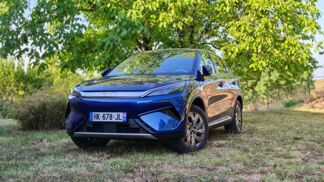 Le BYD Atto 3 Evo. (Photo Objets du Futur) Le BYD Atto 3 Evo. (Photo Objets du Futur)