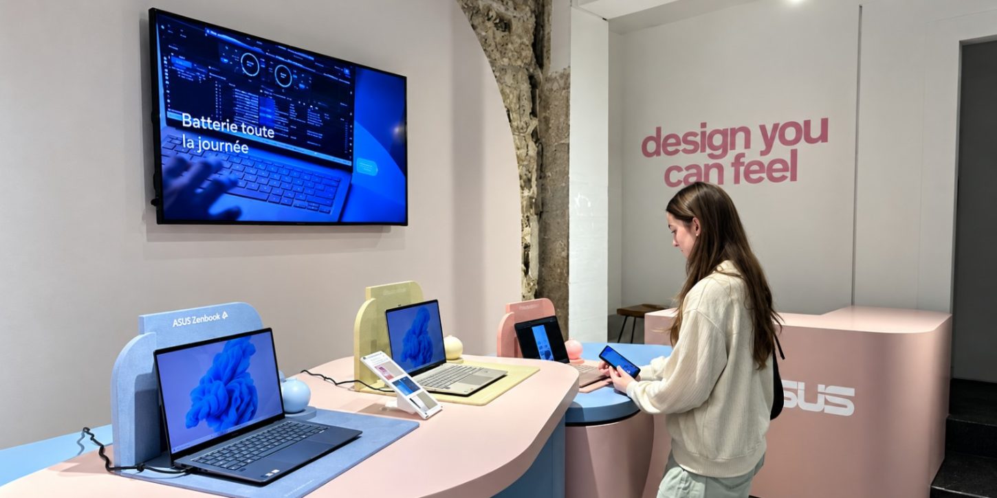 Le Zenbook Café à Paris. (Photo Objets du Futur) Le Zenbook Café à Paris. (Photo Objets du Futur)